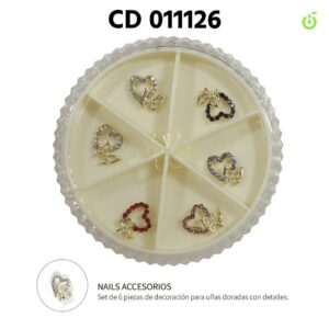 Dije Corazón Cherimoya  CD 011126