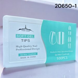 Tips Soft Mini Cuadrados Paris Night 500pcs cj