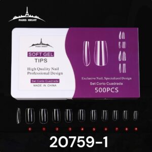 Tips Paris Night Set Corto Cuadrado 500 pcs