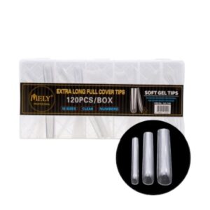 Tips Cuadrado XXL Mely 120pcs