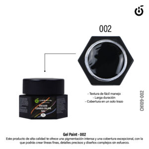 Gel Paint Negro 02 Cherimoya