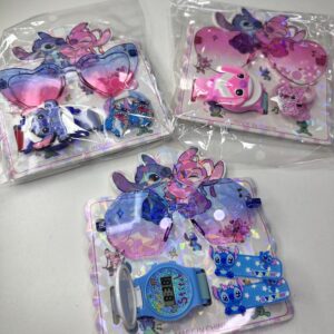 kit Stitch Antejo+reloj+colitas