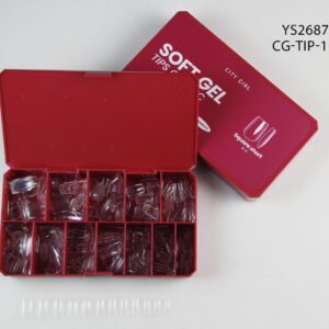 tips cuadrado corto 0-11 city 504 pcs
