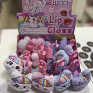 Lip Gloss +llavero peluche LC828A