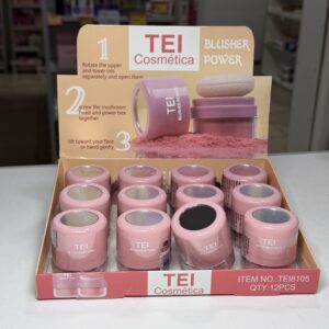 Rubor en polvo con espejo Tei8105