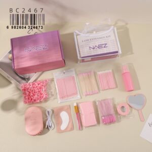 Kit completo materiales para extensión de pestañas Naez BC2467