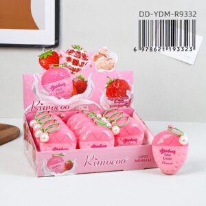Crema de manos frutilla con llavero perla R9332
