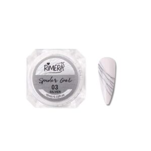 Gel Spider 03 plata Rimera Quince ES30-03