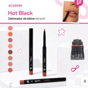 Lápiz delineador de labios retráctil Pink21 CS6599