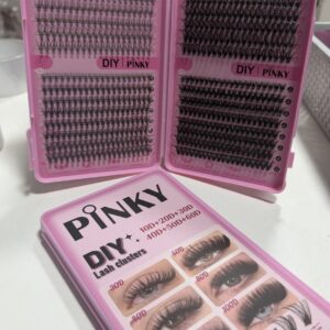Pestañas por punto librito Pinky 10D-20D-30D-40D