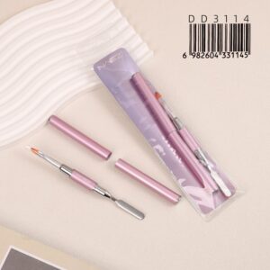 Pincel para poligel con espátula Naez DD3114