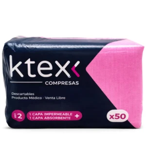Compresas Rosa x 50un